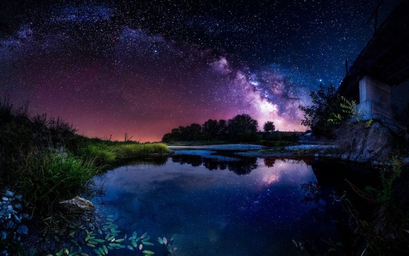 Природа ночью