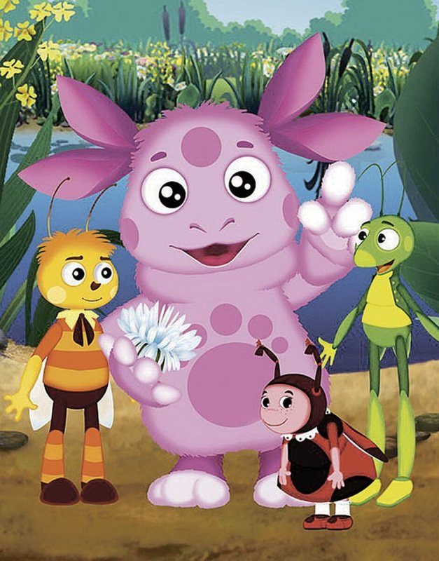 Лунтик обложка мультфильма