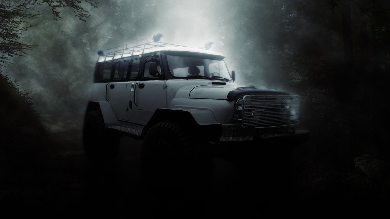 УАЗ Hunter апокалипсис