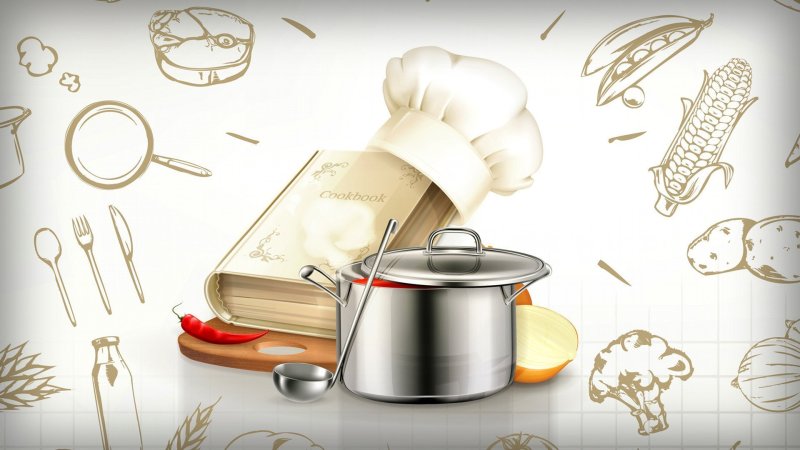 Фон для кулинарной книги