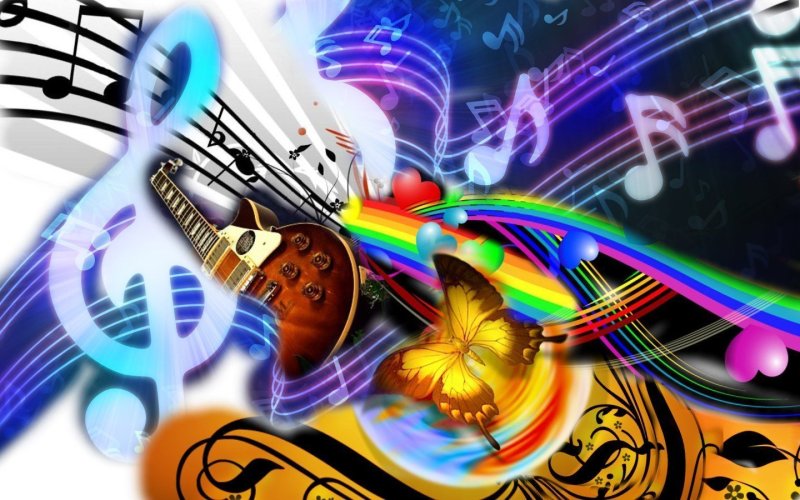 Фон на музыкальную тему