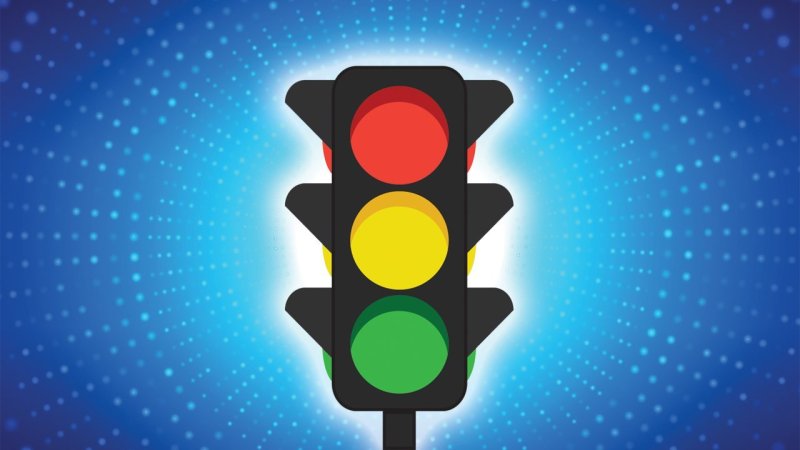 Светофор рисунок