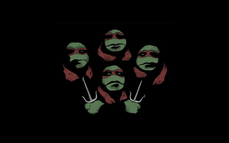 Черепашки ниндзя на рабочий стол