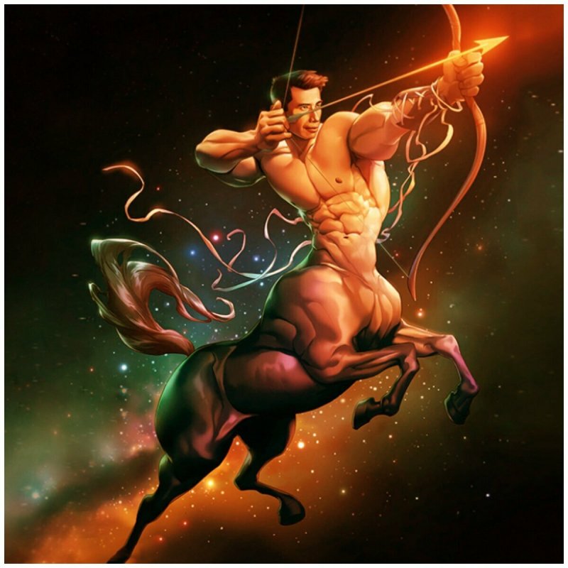 Кентавр Хирон тату