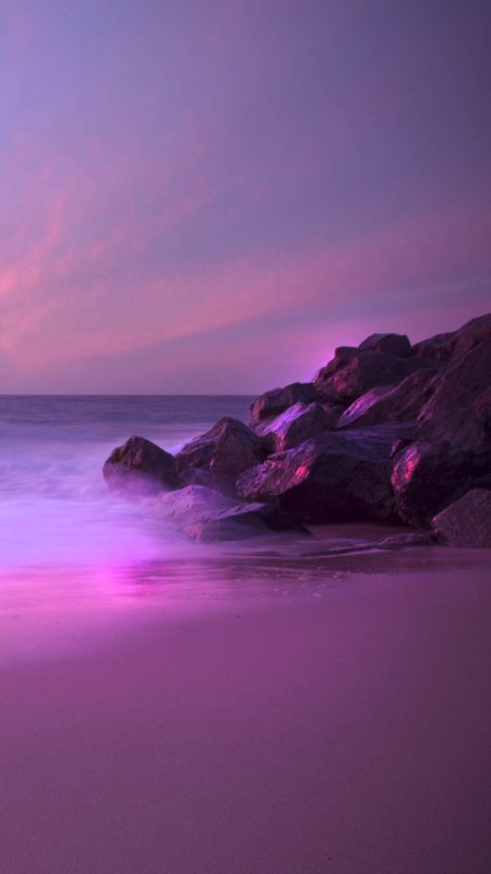 Фиолетовая природа