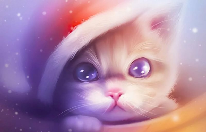 Милые мультяшные коты