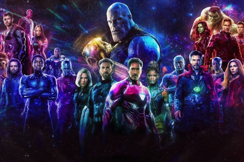 Марвел Мстители война бесконечности