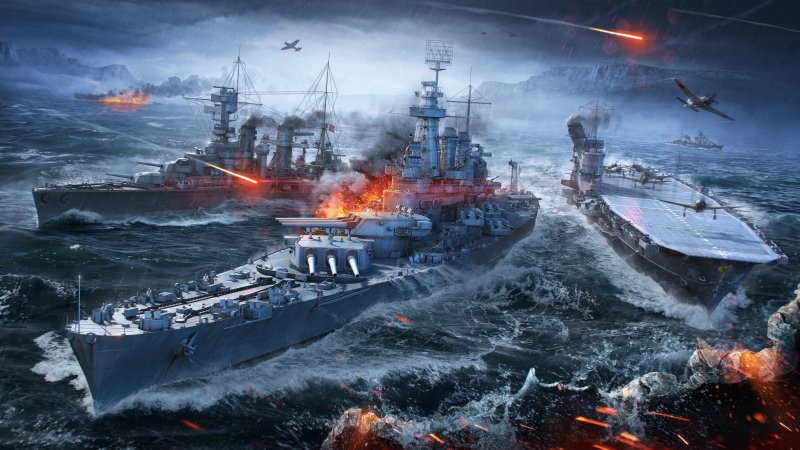 Морской бой World of Warships