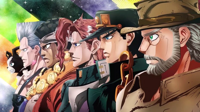 Невероятные приключения Джоджо Рыцари Звёздной пыли