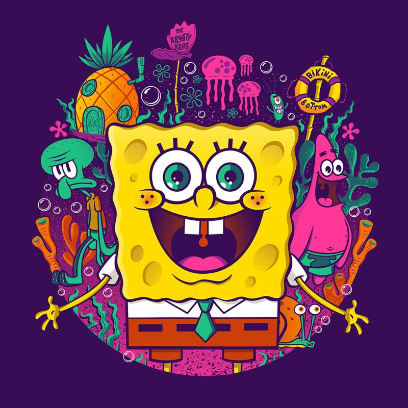 Губка Боб Постер