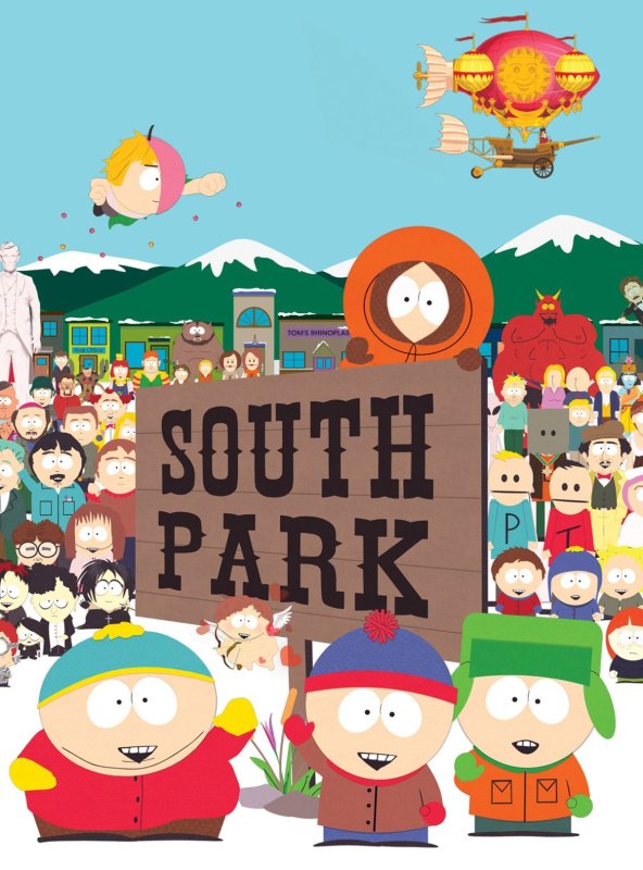 Южный парк Кенни плакат