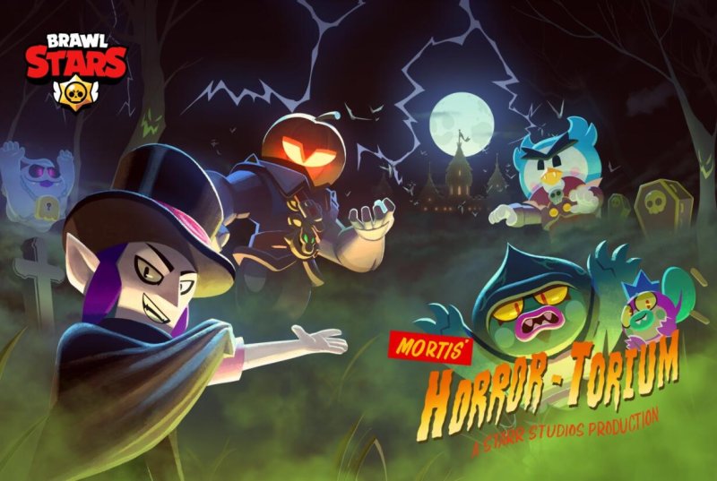 Загрузочный экран Браво старс Хэллоуин