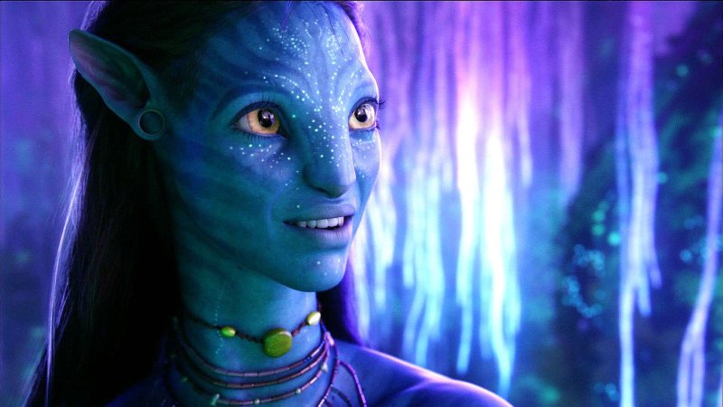 Зои Салдана аватар Нейтири