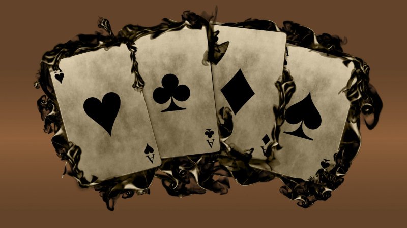 Обои на рабочий стол карты игральные