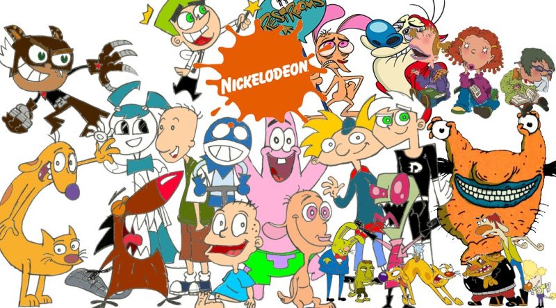 Герои Никелодеон