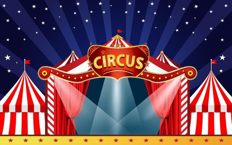 Цирковой фон