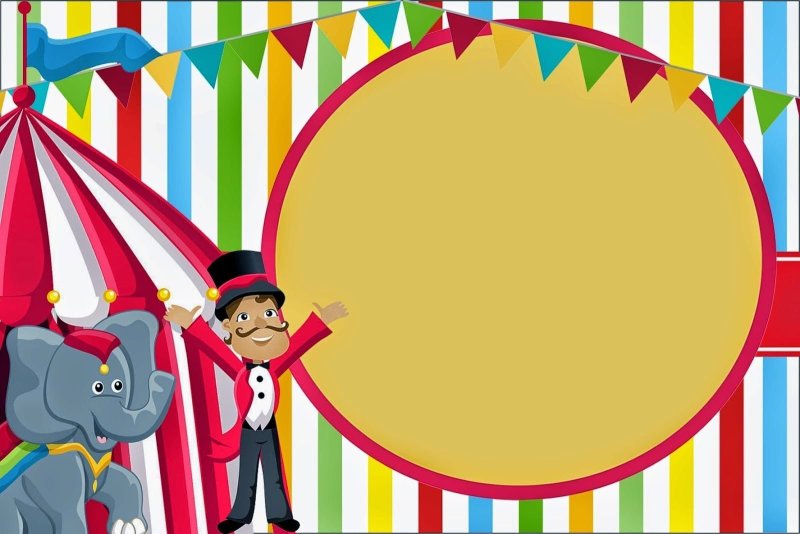 Цирковой фон