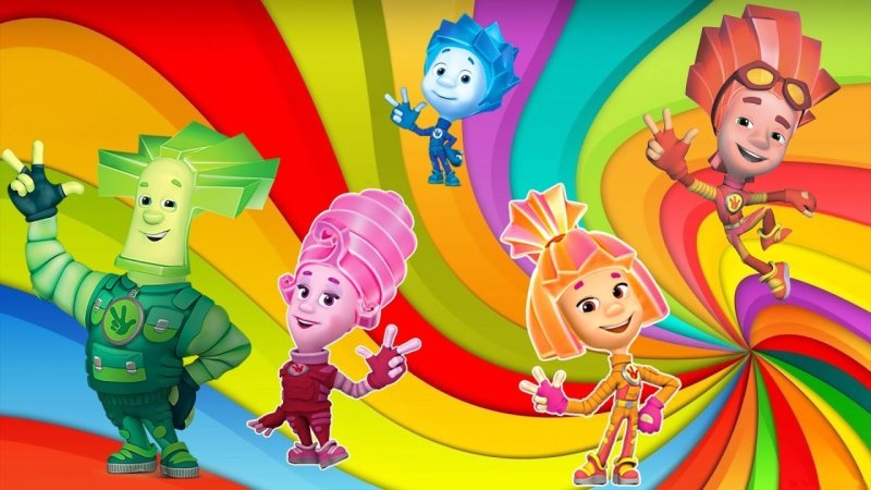 Фиксики фон