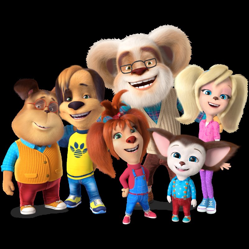 Герои мультика Барбоскины