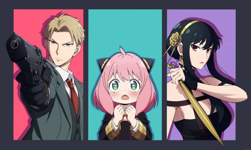 Семейка шпионов аниме Аня