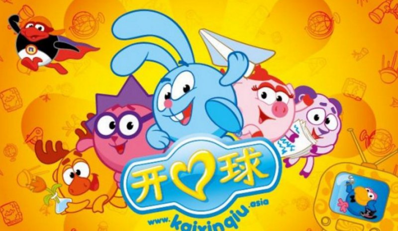 Смешарики на китайском