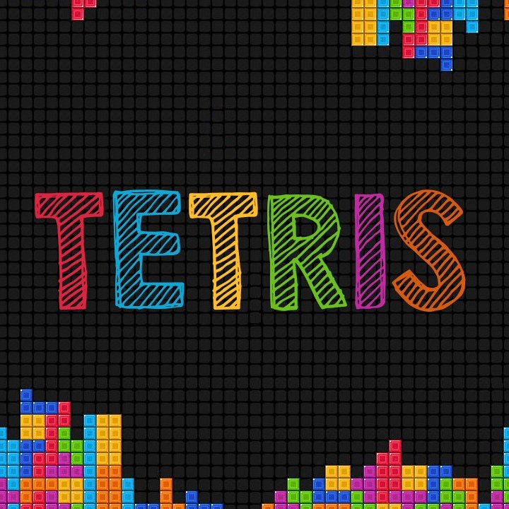 Тетрис надпись