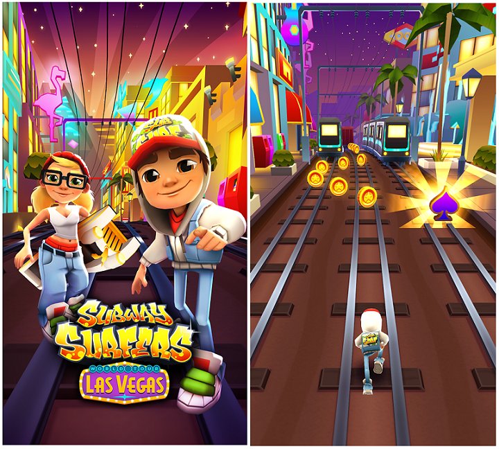 Subway Surf Лас Вегас