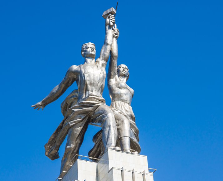 Рабочий и колхозница Мосфильм