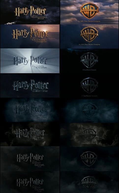 Логотипы WB Гарри Поттер