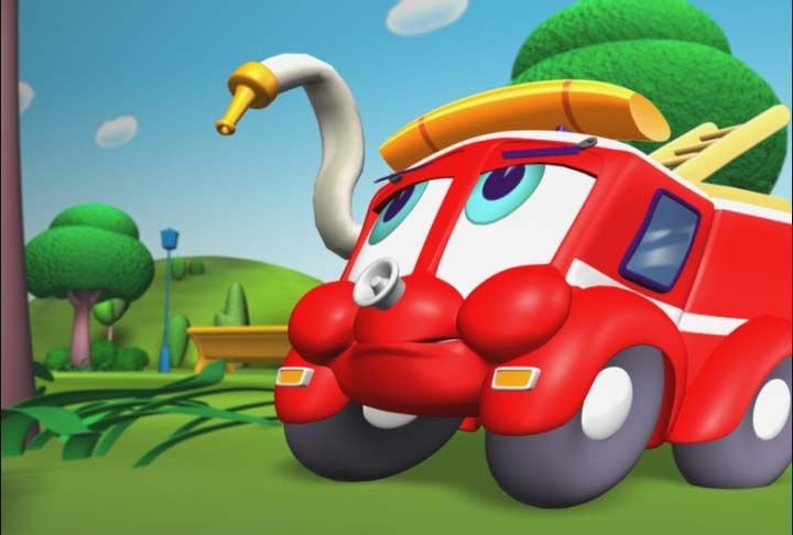 Финли маленькая пожарная машина Телеканал Карусель