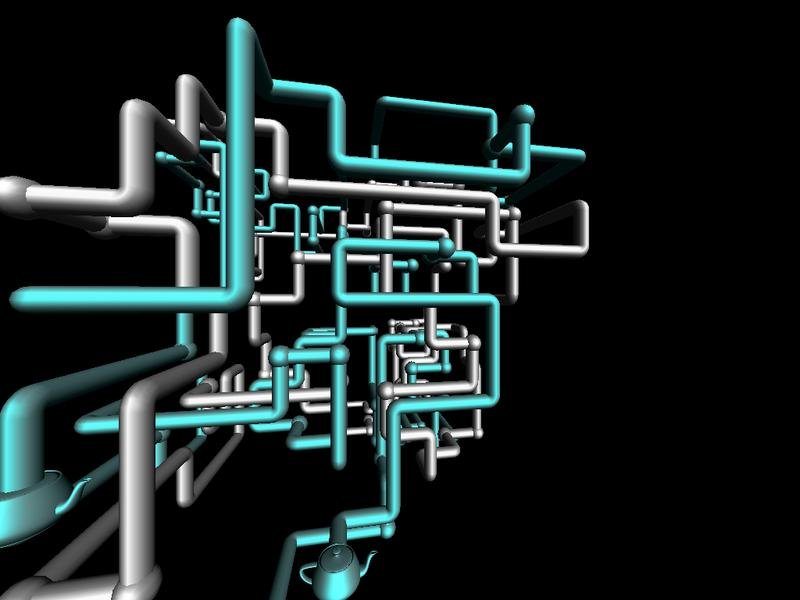 Водопровод 3d