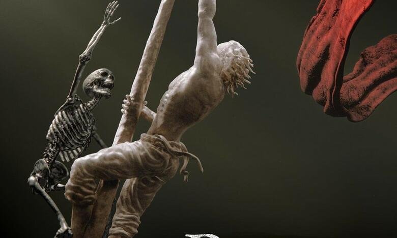 Черные паруса скульптура