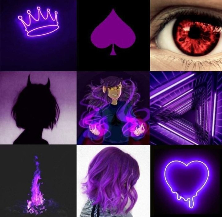 Аватар в фиолетовом стиле