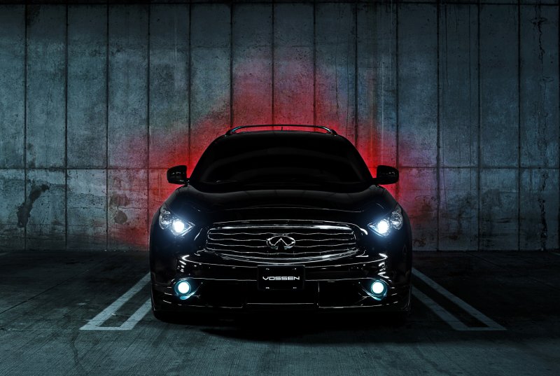Infiniti fx35 черный