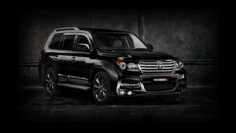 Toyota Land Cruiser 200 Black