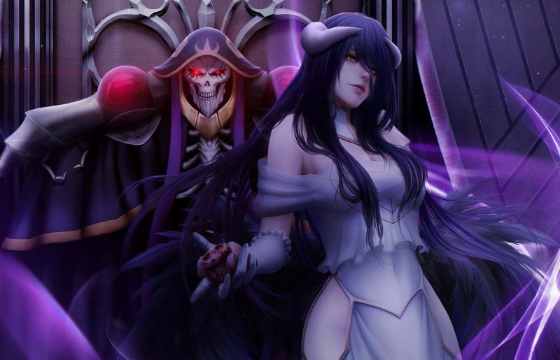 Аниме Повелитель альбедо