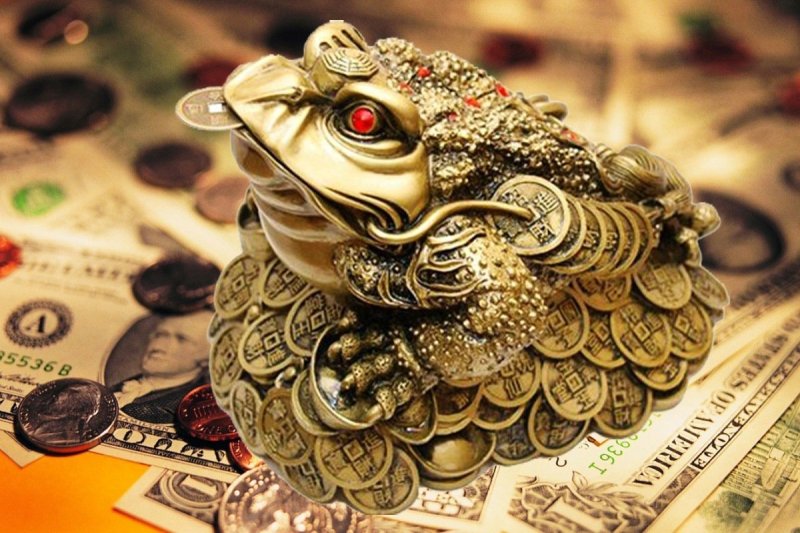 Жаба трёхпалая фэн-шуй