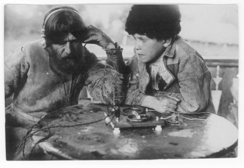 Радио в деревне СССР