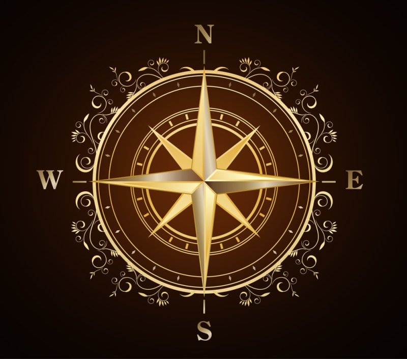 Роза ветров Путеводная звезда
