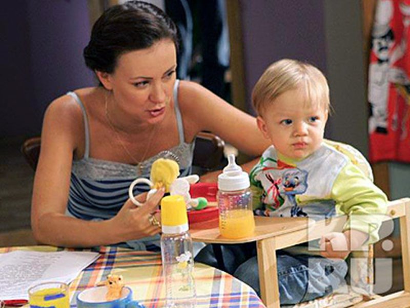 Люба, дети и завод… Сериал кадры