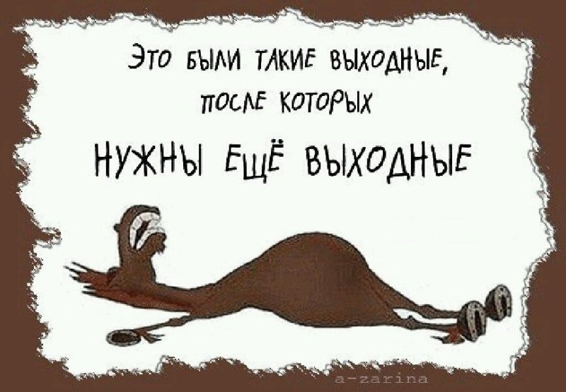 Цитаты про выходные