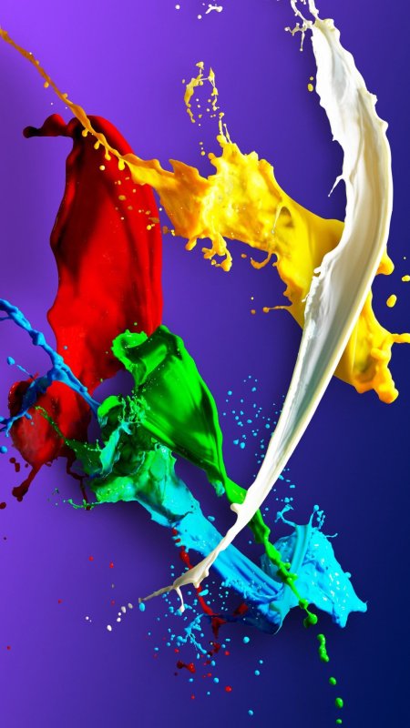 Разлитая краска