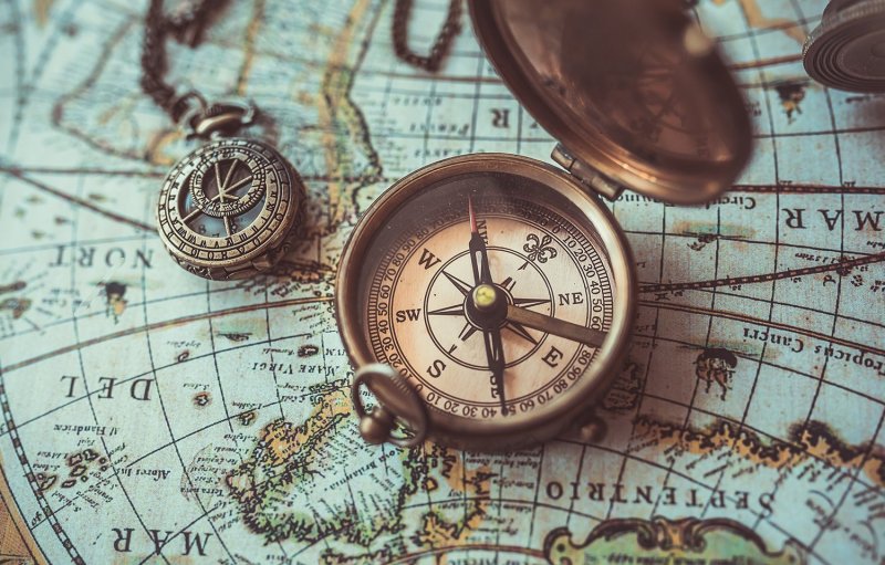 Старинные морские карты