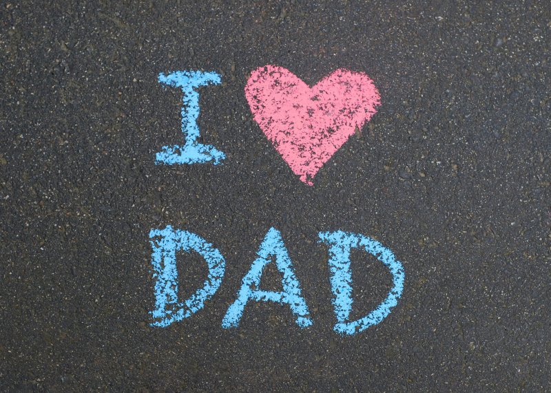 Надпись я люблю папу