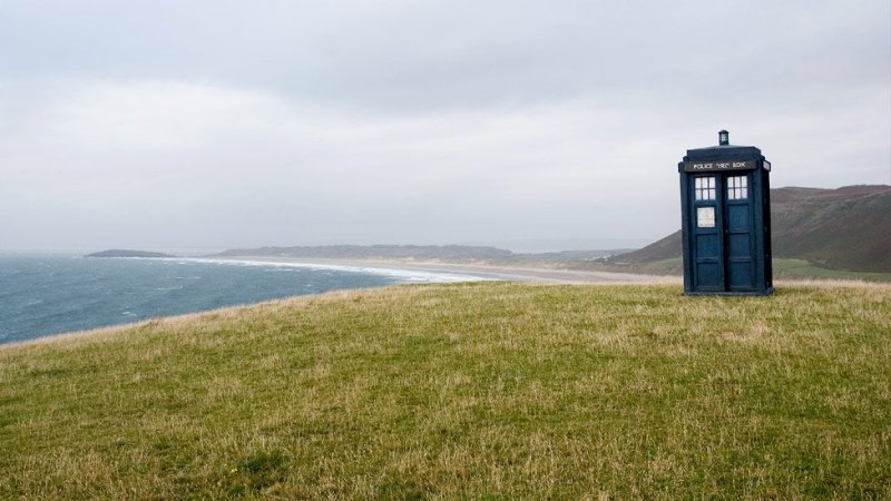 Доктор кто Тардис на рабочий стол