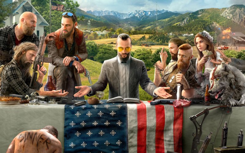 Тайная вечеря far Cry 5