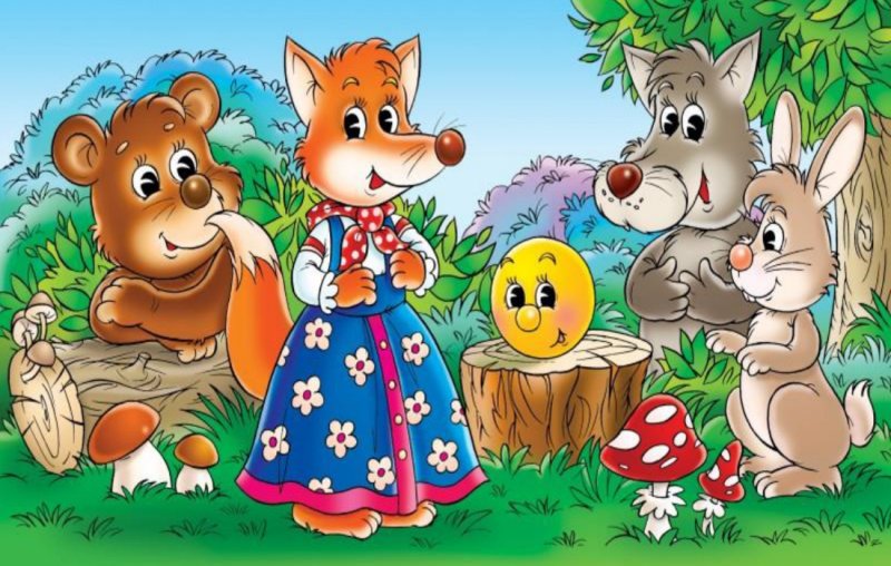 Народная сказка Колобок