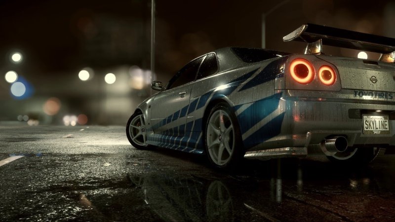 "nissan skyline r34 need for speed most wanted"
