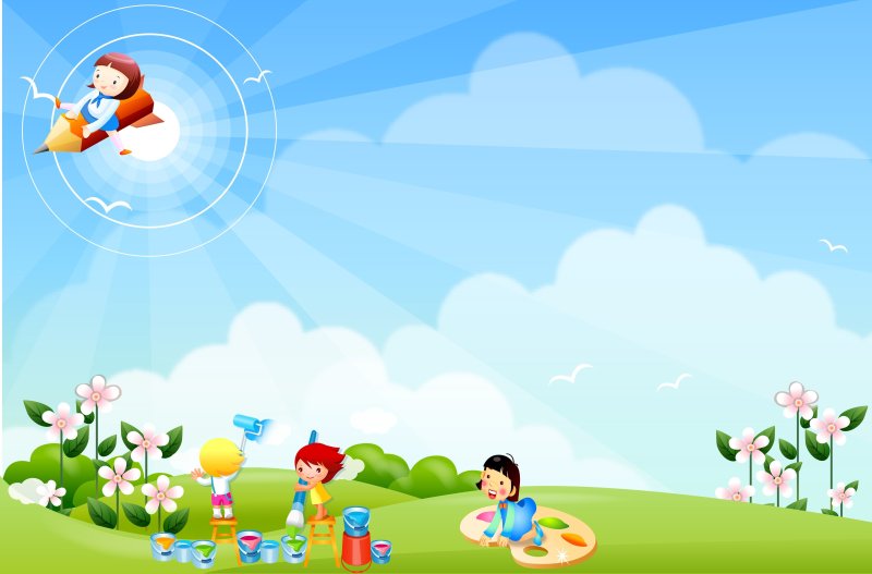 Фон детский сад