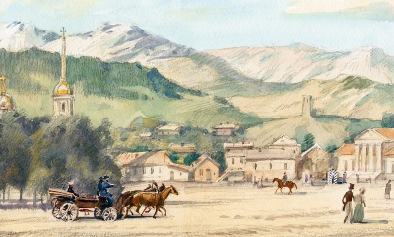 Иллюстрации к герою нашего времени Лермонтова